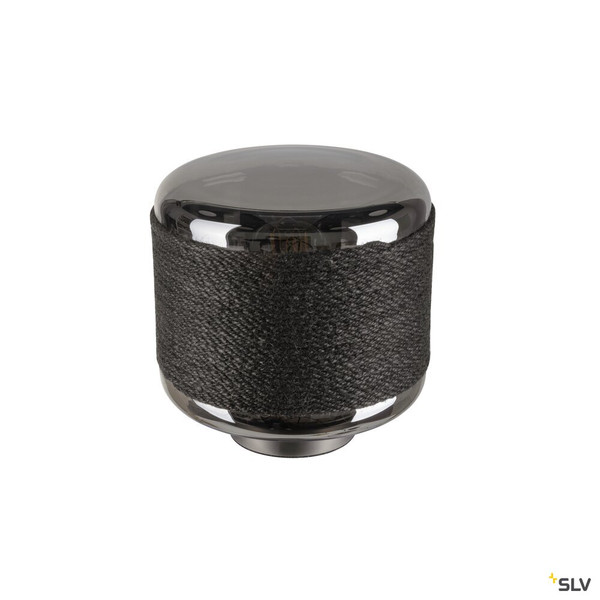 SLV 1010209 PANTILO ROPE 19, Tischleuchte, E27, zylindrisch, 1 x max. 15 W, silber