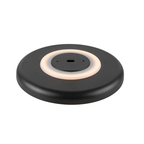SLV 1010217 MOTUNA, CW, Phase, Wand- und Deckenaufbauleuchte, rund, 2700K, 10W, 130°, schwarz / goldfarben