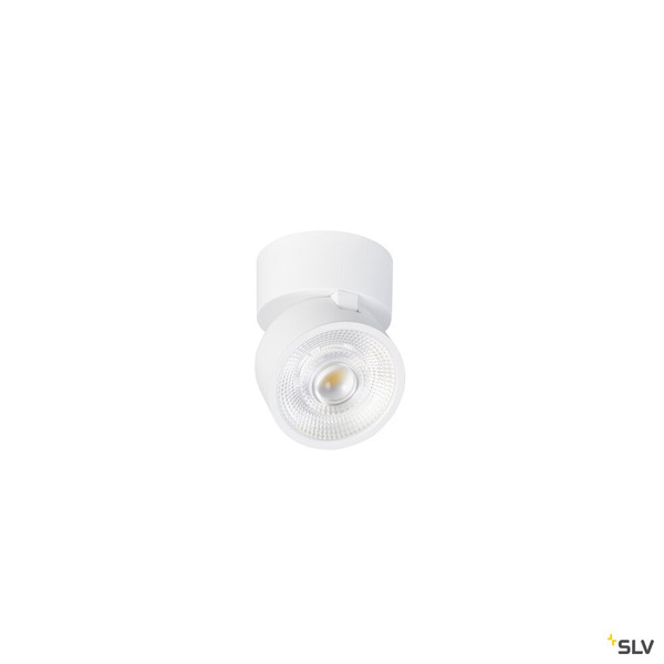 SLV 1010263 KALU 2.0, Wand- und Deckenaufbauleuchte, PHASE, 3000 K, 10 W, 36°, weiß