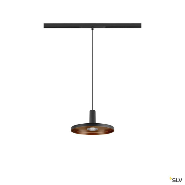 SLV 1010289 LALU®, 48V Pendelleuchte, DALI, LED Base, Mix&Match, Pendellänge 200 cm, 2700/3000K, 40°, schwarz