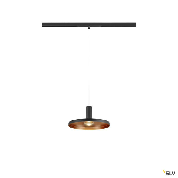 SLV 1010289 LALU®, 48V Pendelleuchte, DALI, LED Base, Mix&Match, Pendellänge 200 cm, 2700/3000K, 40°, schwarz