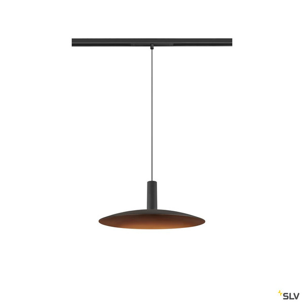 SLV 1010289 LALU®, 48V Pendelleuchte, DALI, LED Base, Mix&Match, Pendellänge 200 cm, 2700/3000K, 40°, schwarz