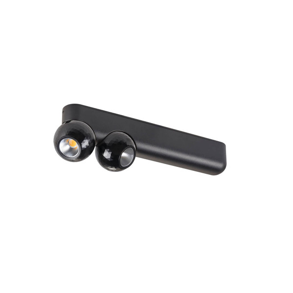 SLV 1010308 DYSKO, CW, Double, Phase, Wand- und Deckenaufbauleuchte, 2700K, 13W, 36°, schwarz