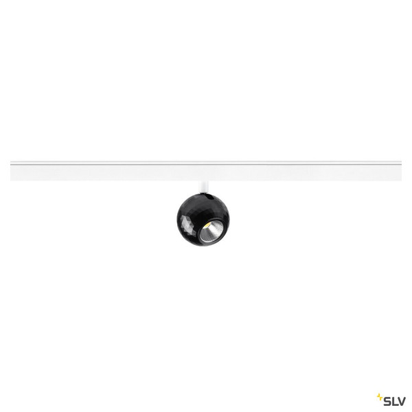 SLV 1010331 DYSKO, 48V Spot, DALI, standard surface mounted track, 2700K, 5.6 W, 36°, weiß / schwarz
