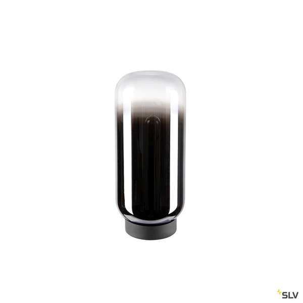 SLV 1010345 PANTILO SLIM, Tischleuchte, zylindrisch, 1 x max. 15 W E27, chrom