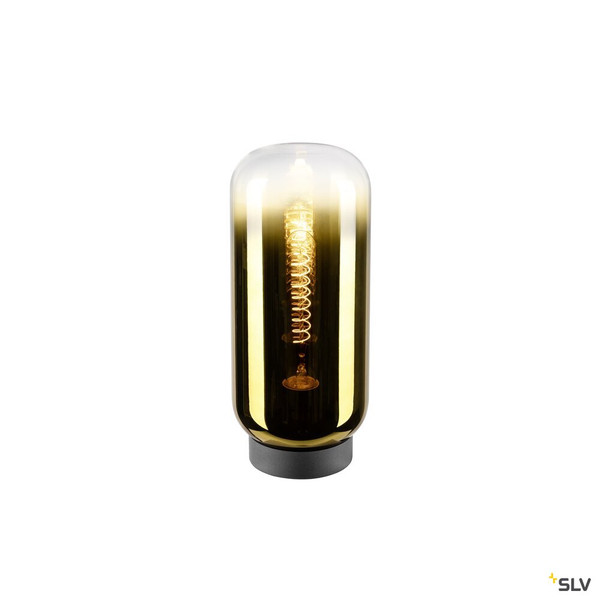 SLV 1010347 PANTILO SLIM, Tischleuchte, zylindrisch, 1 x max. 15 W E27, gold