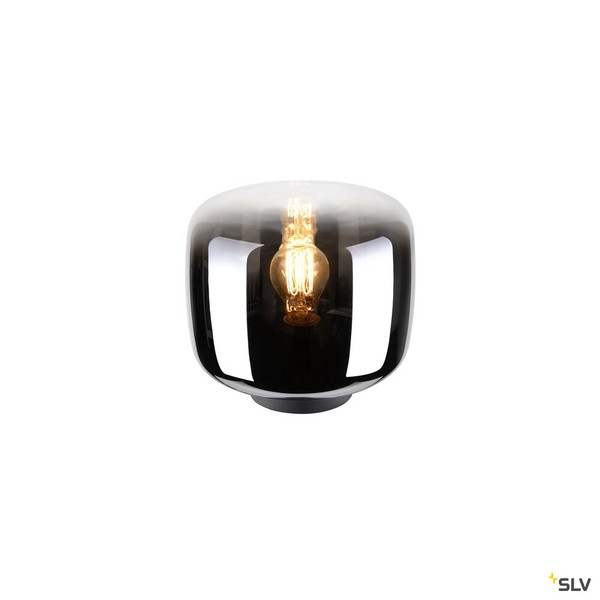 SLV 1010349 PANTILO, Tischleuchte, zylindrisch, 1 x max. 15 W E27, chrom