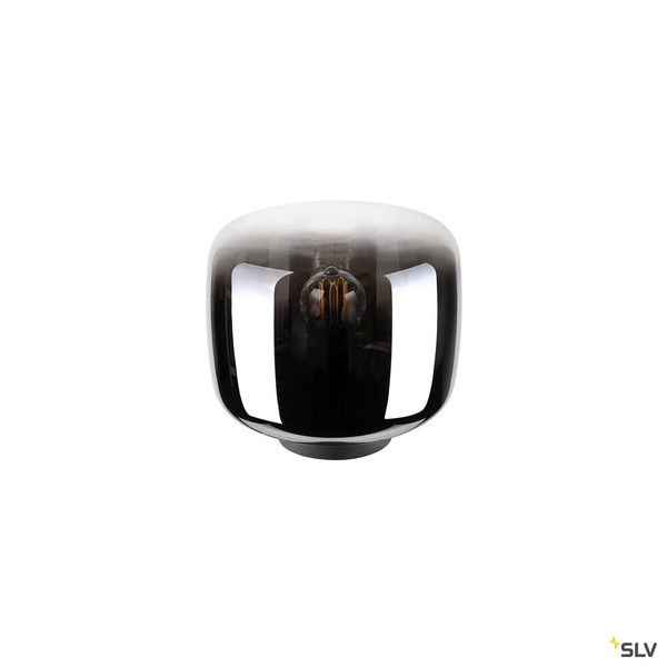 SLV 1010349 PANTILO, Tischleuchte, zylindrisch, 1 x max. 15 W E27, chrom