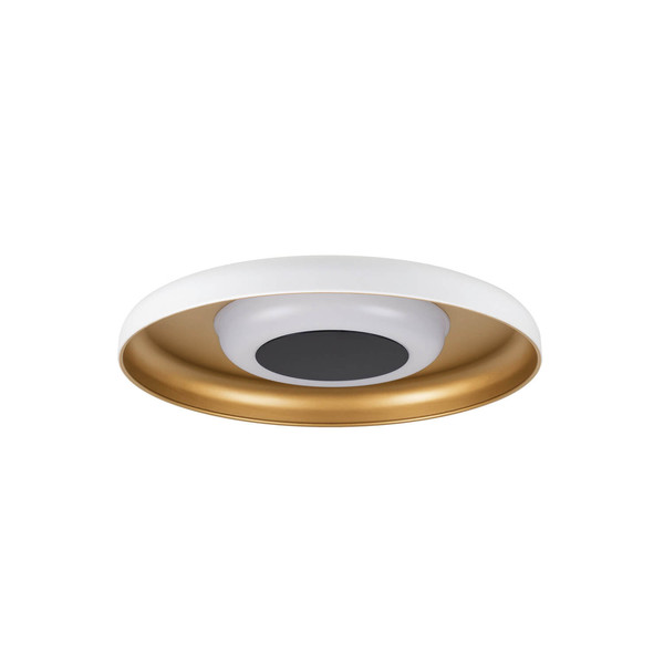 SLV 1010365 MOTUNA, CW, Phase, Wand- und Deckenaufbauleuchte, rund, 2700K, 10W, 130°, weiß / goldfarben