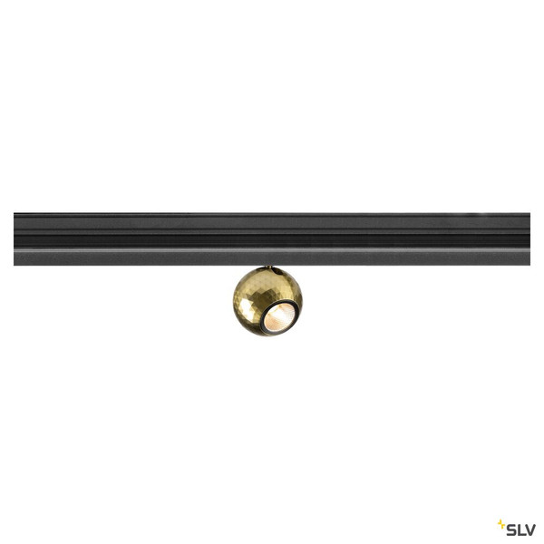 SLV 1010375 DYSKO, 48V Spot, DALI, deep & recessed track, 2700K, 5.6 W, 36°, schwarz / gold