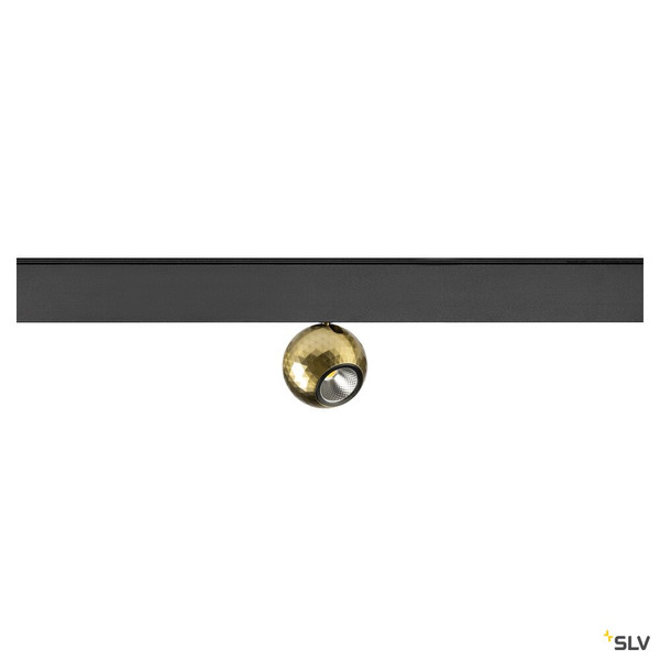 SLV 1010375 DYSKO, 48V Spot, DALI, deep & recessed track, 2700K, 5.6 W, 36°, schwarz / gold