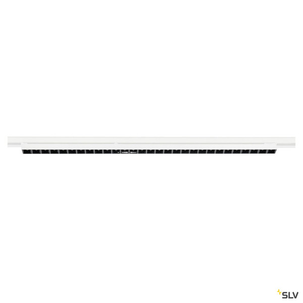 SLV 1010381 SIGHT EVO, 3~ Spot, DALI, single, rechteckig, 3000K, 25 W, 60°, weiß / schwarz