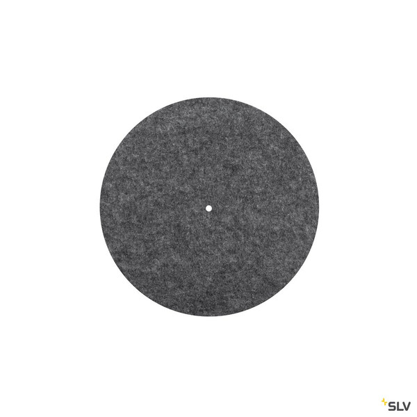 SLV 1010406 GRIP! FLAT, Felt shade Ø50cm x 0,6cm, anthrazit