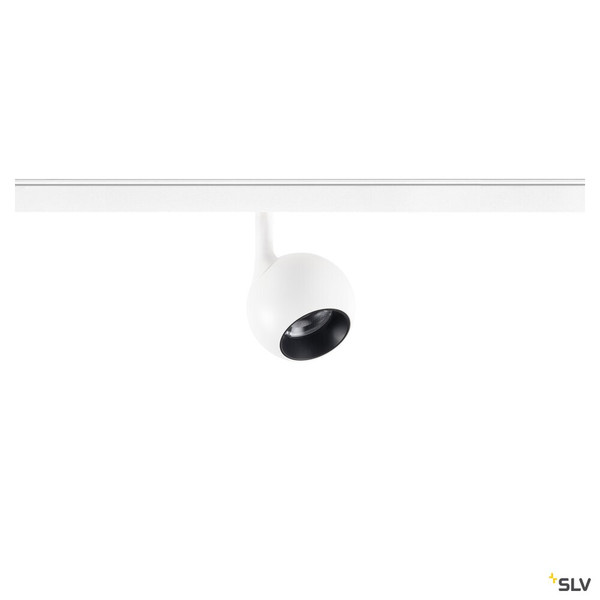 SLV 1010457 LIGHT EYE® 2.0, 48V Spot, DALI, rund, 2700K, 10 W, 30°, weiß / schwarz