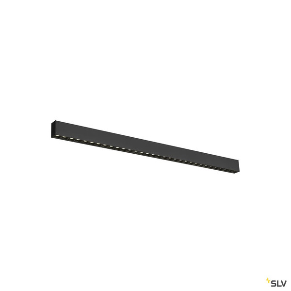 SLV 1010520 GLENOS® PRO, Deckenaufbauleuchte, 1,2m, DALI, UGR19, 4000K, 30 W, 75°, schwarz