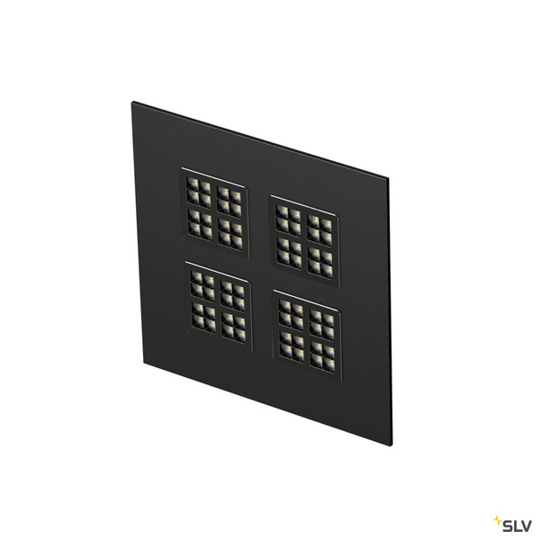 SLV 1010715 PAVANNO, 600 45 830/840/850 WB BK UGR19 DALI