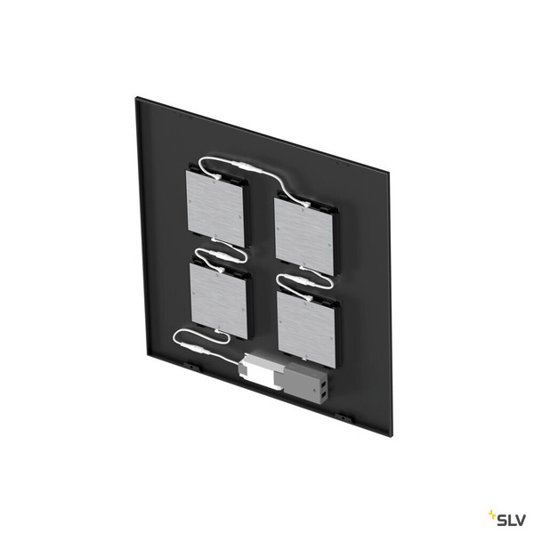 SLV 1010715 PAVANNO, 600 45 830/840/850 WB BK UGR19 DALI