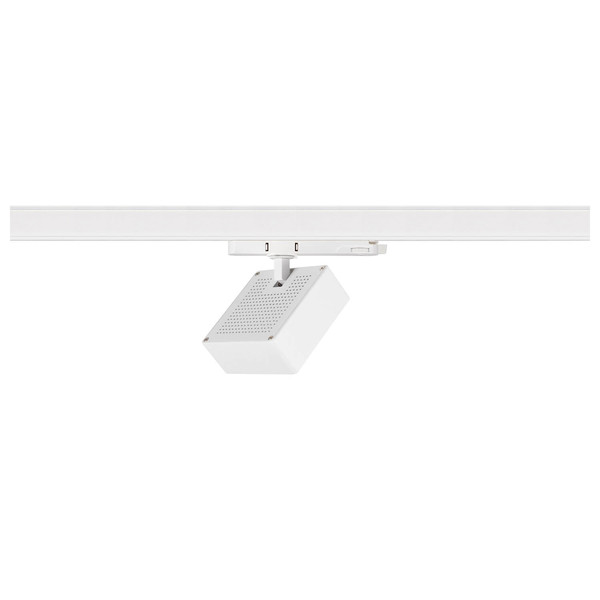 SLV 1010849 EURO CUBE 2 L, 3-Phasen Spot, rechteckig, 4000K, 21W, Phase, 40°, weiß / schwarz