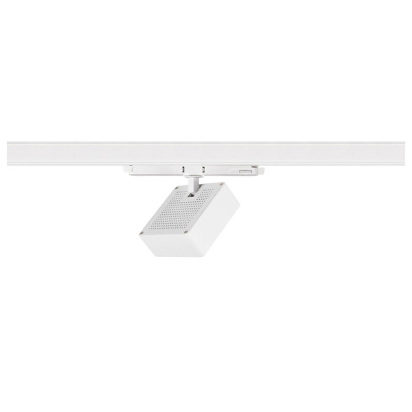 SLV 1010852 EURO CUBE 2 L, 3-Phasen Spot, rechteckig, 3000K, 21W, DALI 2, 40°, weiß / schwarz