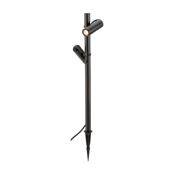 SLV 1011033 HELIA SLIM Pole, double, LED Outdoor Stehleuchte, IP65, 2200K, schwarz