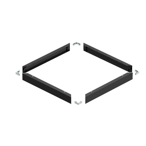 SLV 1011271 Surface Mounting Frame, 625 BK SLVtec