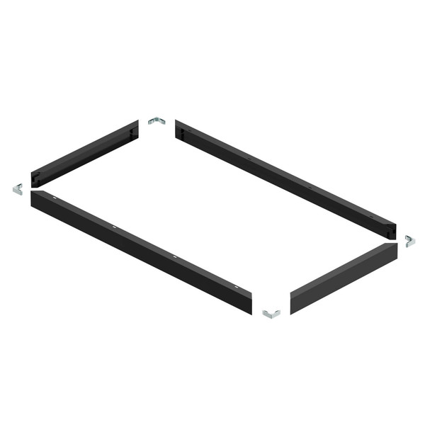 SLV 1011273 Surface Mounting Frame, 1200/600 BK SLVtec