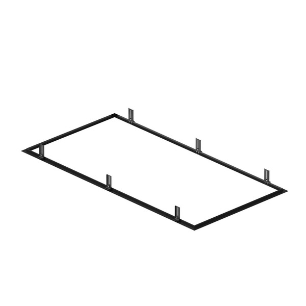 SLV 1011341 Recessed Mounting Frame, 1200/600 BK SLVtec