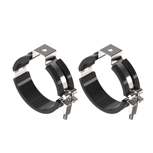 SLV 1011505 TUBULAR P, Surface Mounting Bracket/Rubber 2PCS. SLVtec