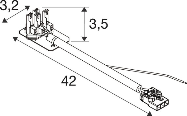 SLV 1011656 RETRO, CON 4P001 Connector 4-Plug EM SLVtec
