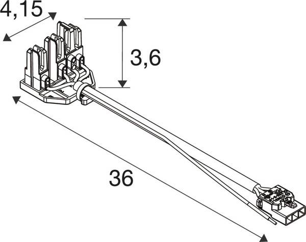 SLV 1011658 RETRO, CON 4P003 Connector 4-Plug EM SLVtec