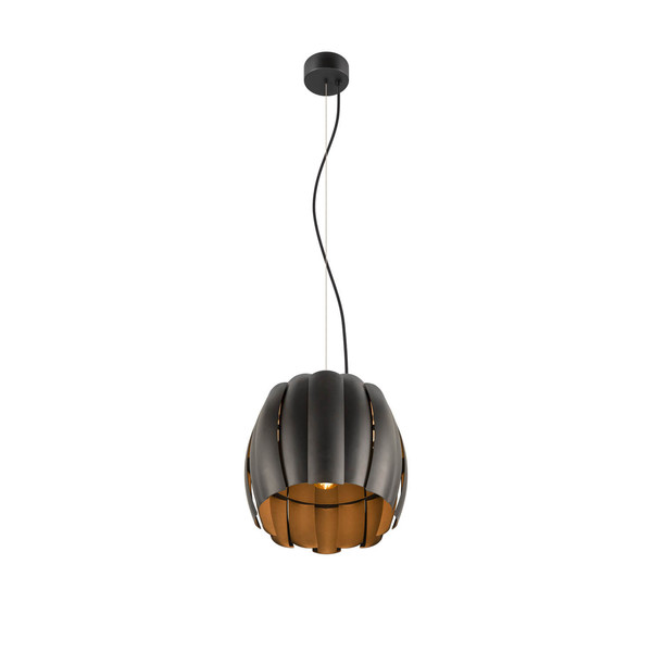 SLV 1011684 HAVEN 35, PD, E27, Pendelleuchte, E27, schwarz