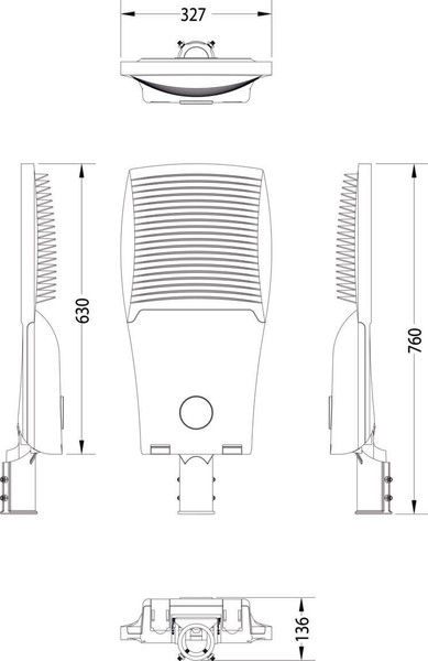 SLV 1011734 STREET A, MAXI 240 730 LENS710 SLVtec