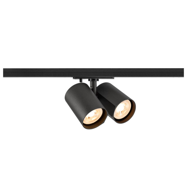 SLV 1011761 BIMA 2.0, 1-Phasen Spot, Double, QPAR51, schwarz