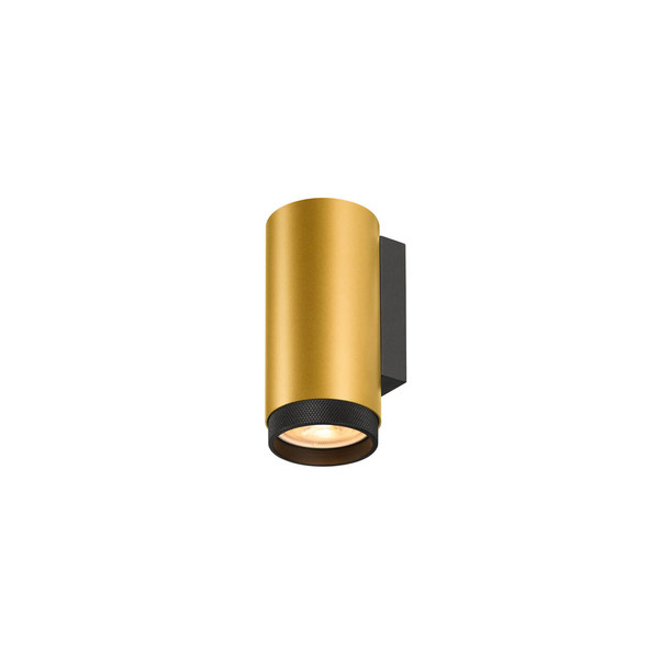 SLV 1011880 GRIP! L, Wandaufbauleuchte, UP OR DOWN, QPAR51, 6W, gold