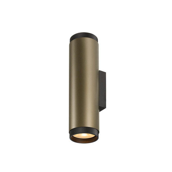 SLV 1011883 GRIP! L, Wandaufbauleuchte, UP/DOWN, QPAR51, 2 x 6W, bronze