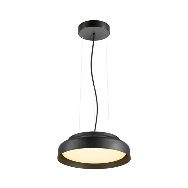 SLV 1011991 OVANA 44, PD, LED, Phase, CCT, Pendelleuchte, 2700/3000/4000K, 14W, 115°, schwarz