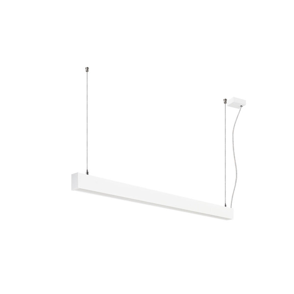 SLV 1012156 GLENOS 2.0, PD, 1,2M, DALI, UGR19, Pendelleuchte, Pendellänge 2m, 4000K, 38W, 80°, weiß