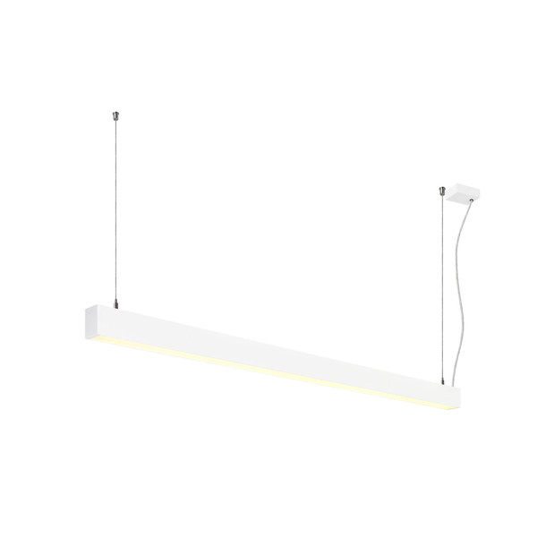 SLV 1012158 GLENOS 2.0, PD, 1,5M, DALI, UGR19, Pendelleuchte, Pendellänge 2m, 3000K, 46W, 80°, weiß