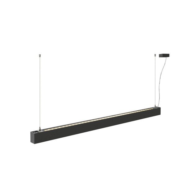 SLV 1012159 GLENOS 2.0, PD, 1,5M, DALI, UGR19, Pendelleuchte, Pendellänge 2m, 3000K, 46W, 80°, schwarz