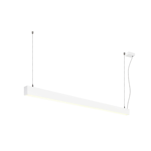 SLV 1012160 GLENOS 2.0, PD, 1,5M, DALI, UGR19, Pendelleuchte, Pendellänge 2m, 4000K, 46W, 80°, weiß