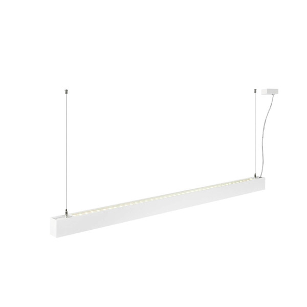 SLV 1012160 GLENOS 2.0, PD, 1,5M, DALI, UGR19, Pendelleuchte, Pendellänge 2m, 4000K, 46W, 80°, weiß