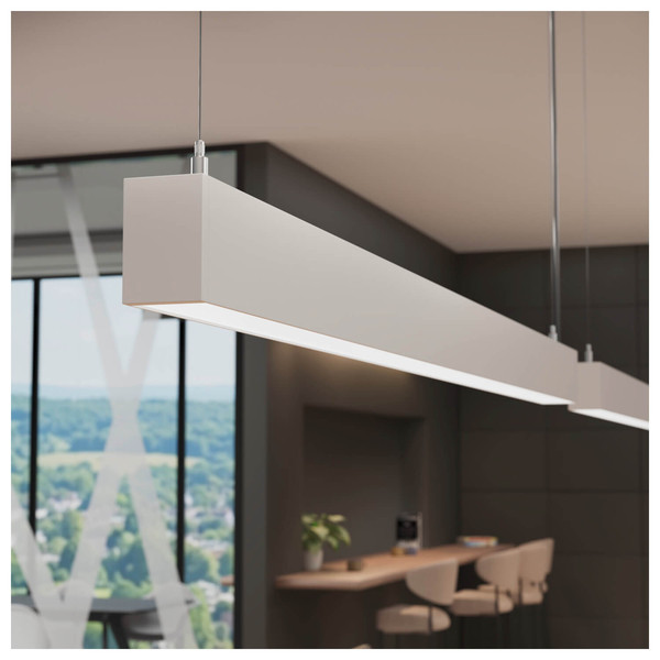 SLV 1012160 GLENOS 2.0, PD, 1,5M, DALI, UGR19, Pendelleuchte, Pendellänge 2m, 4000K, 46W, 80°, weiß