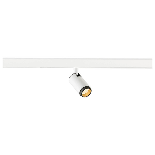 SLV 1012173 GRIP! S MINI, 48V Spot, DALI, Short, Standard Track, 3000K, 4.2W, 29°, schwarz / goldfarben