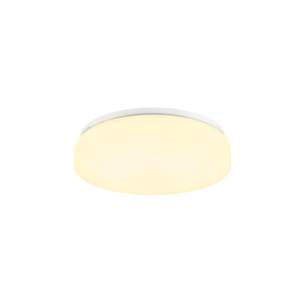 SLV 1012183 LIPSY 2.0 30, CW, Drum, Wand- und Deckenaufbauleuchte, 3000K / 4000K, 7.1W / 11W, 120°, weiß / milchig