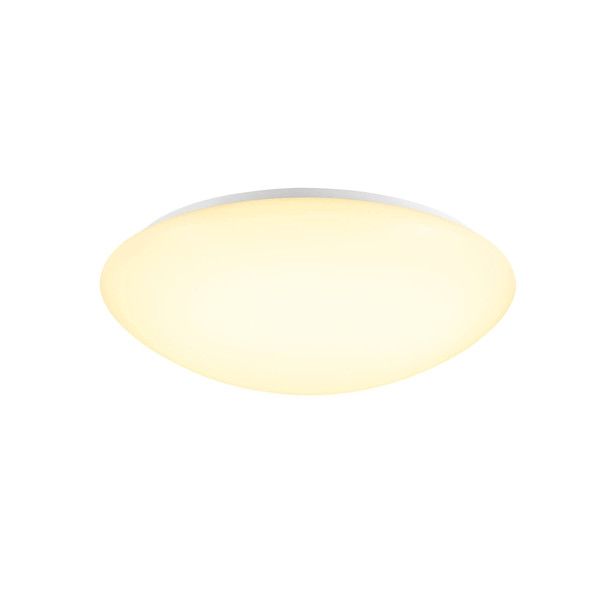 SLV 1012186 LIPSY 2.0 40, CW, Dome, Wand- und Deckenaufbauleuchte, 3000K / 4000K, 9W / 18W, 120°, weiß / milchig