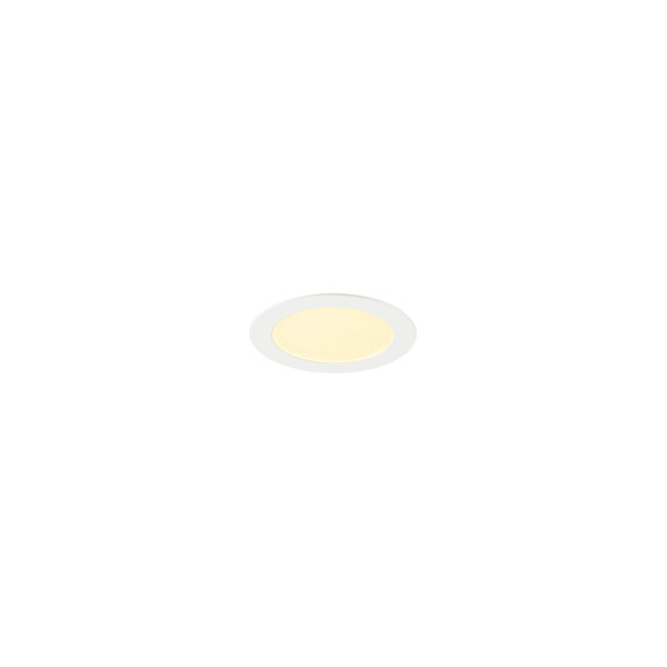 SLV 1012200 SENSER 2.0 18, RL, rund, Phase, Deckeneinbauleuchte, 3000K / 4000K, 12W, 90°, weiß