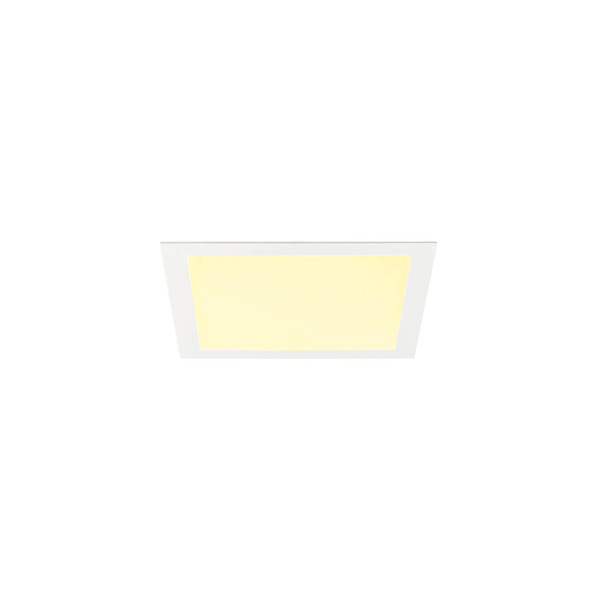 SLV 1012212 SENSER 2.0 30, RL, eckig, DALI, Deckeneinbauleuchte, 3000K / 4000K, 24W, 90°, weiß