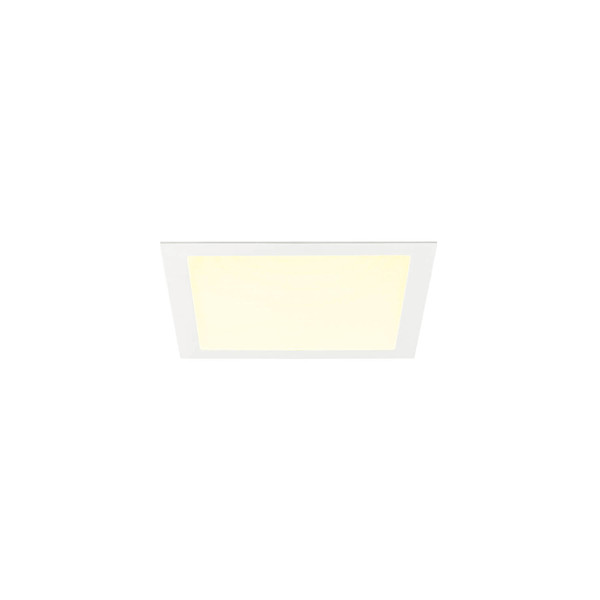 SLV 1012212 SENSER 2.0 30, RL, eckig, DALI, Deckeneinbauleuchte, 3000K / 4000K, 24W, 90°, weiß
