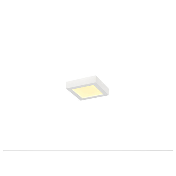 SLV 1012216 SENSER 2.0 18, CW, eckig, Phase, Wand- und Deckenaufbauleuchte, 3000K / 4000K, 14W, 90°, weiß