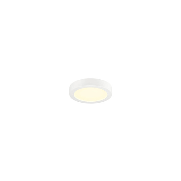 SLV 1012217 SENSER 2.0 24, CW, rund, Phase, Wand- und Deckenaufbauleuchte, 3000K / 4000K, 23W, 90°, weiß